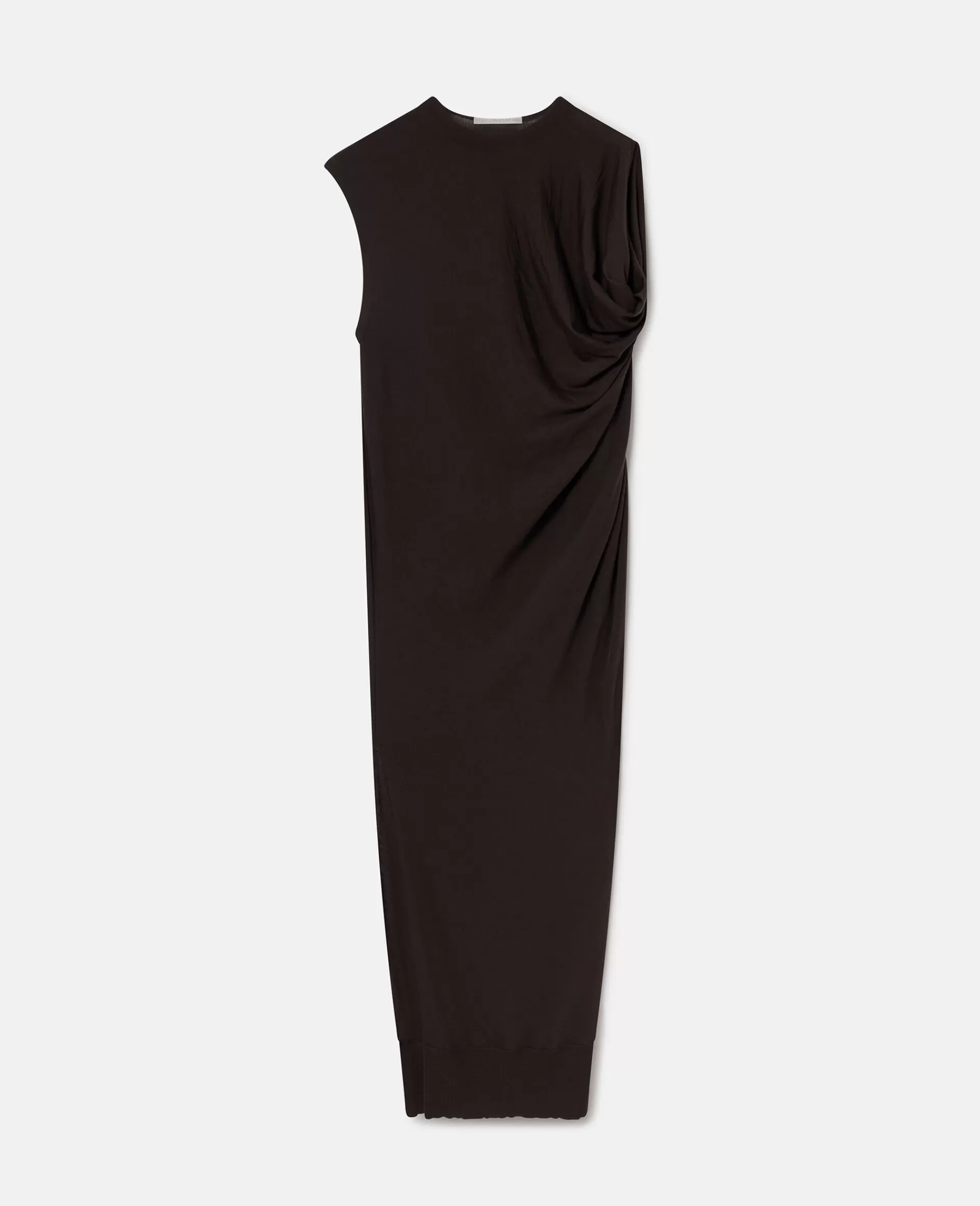 Clearance Asymmetric Draped Maxi Dress Women Dresses