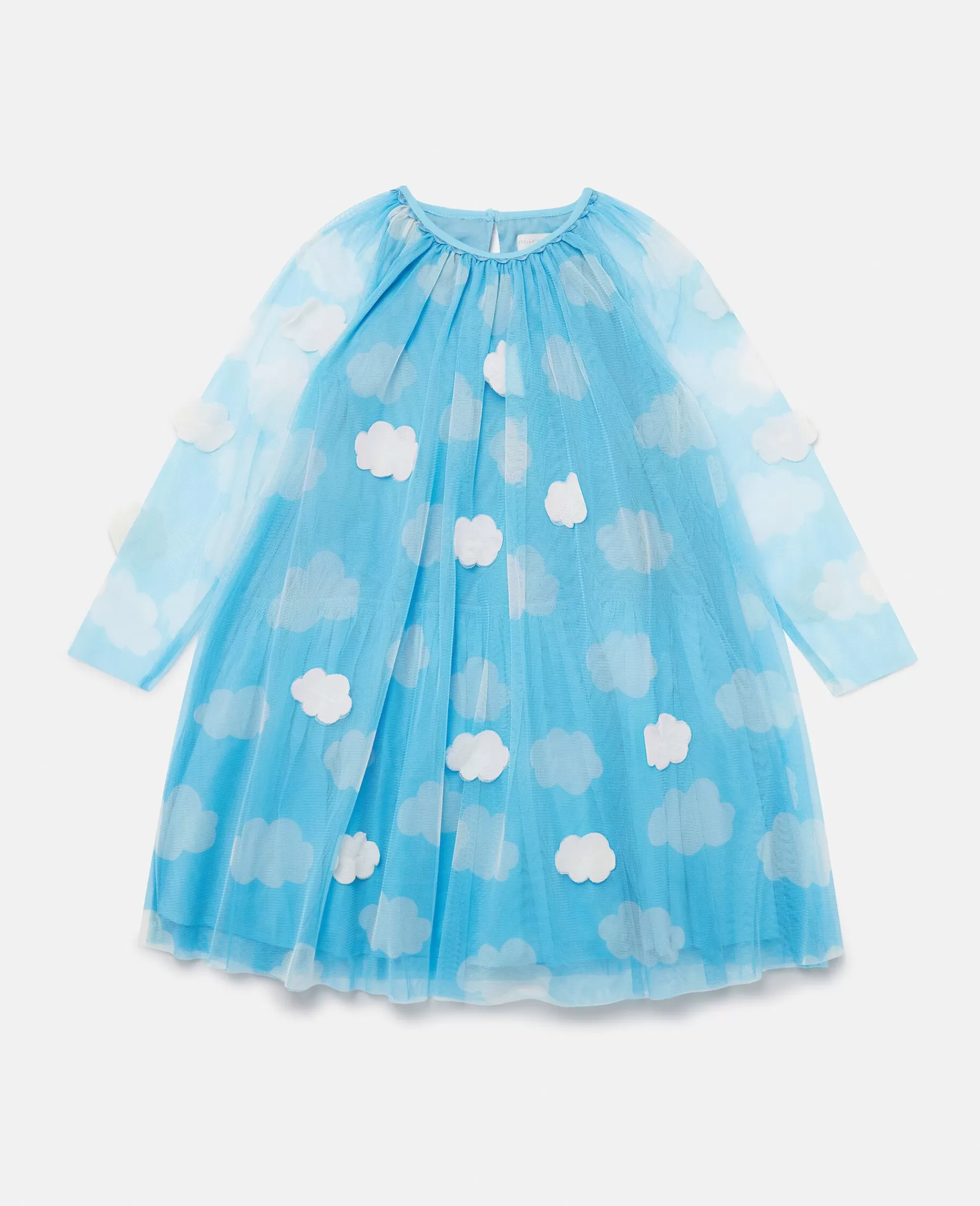 Fashion Cloud Appliqué Long-Sleeve Dress Kids Dresses & Jumpsuits