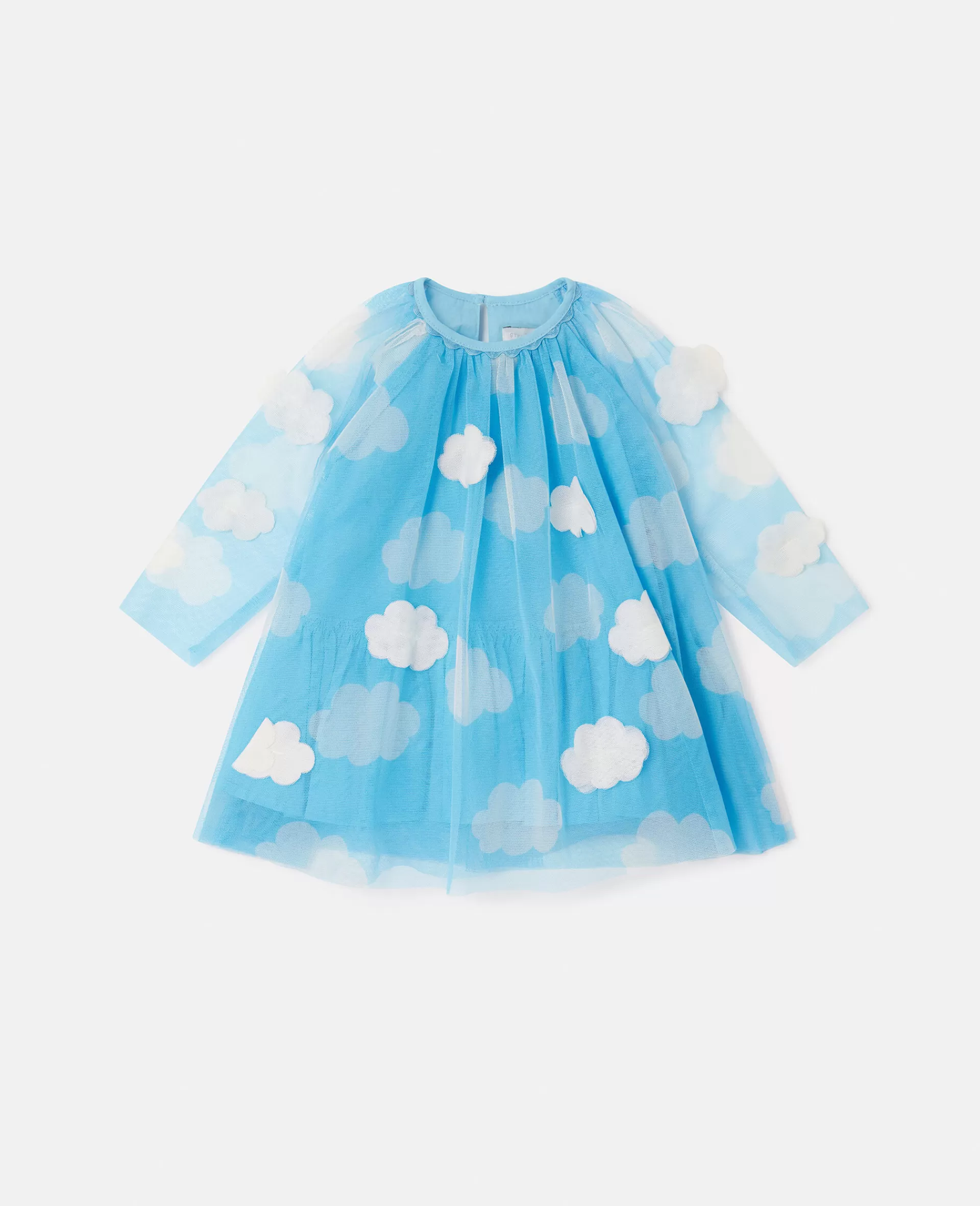 New Cloud Pattern Long-Sleeve Dress Kids Dresses & Jumpsuits | Baby Girls