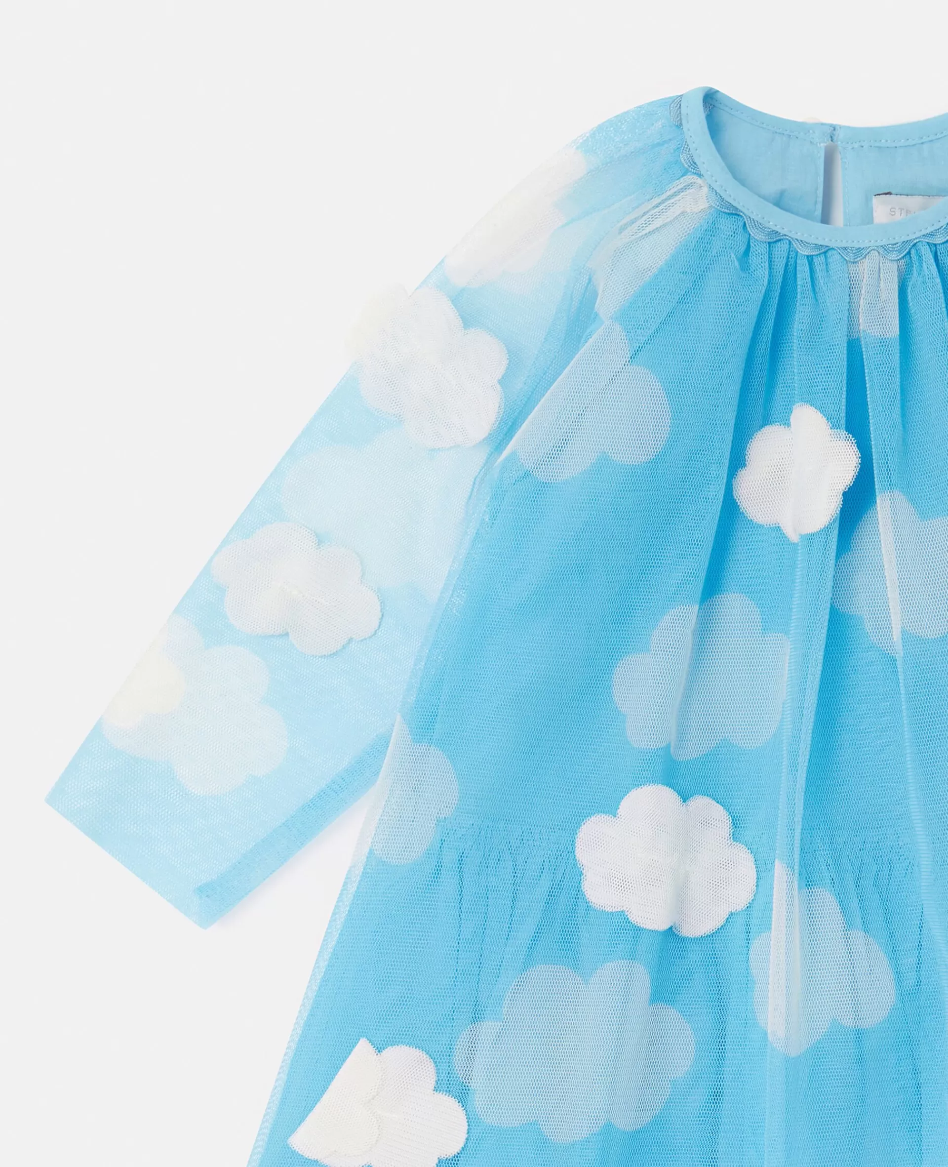 New Cloud Pattern Long-Sleeve Dress Kids Dresses & Jumpsuits | Baby Girls