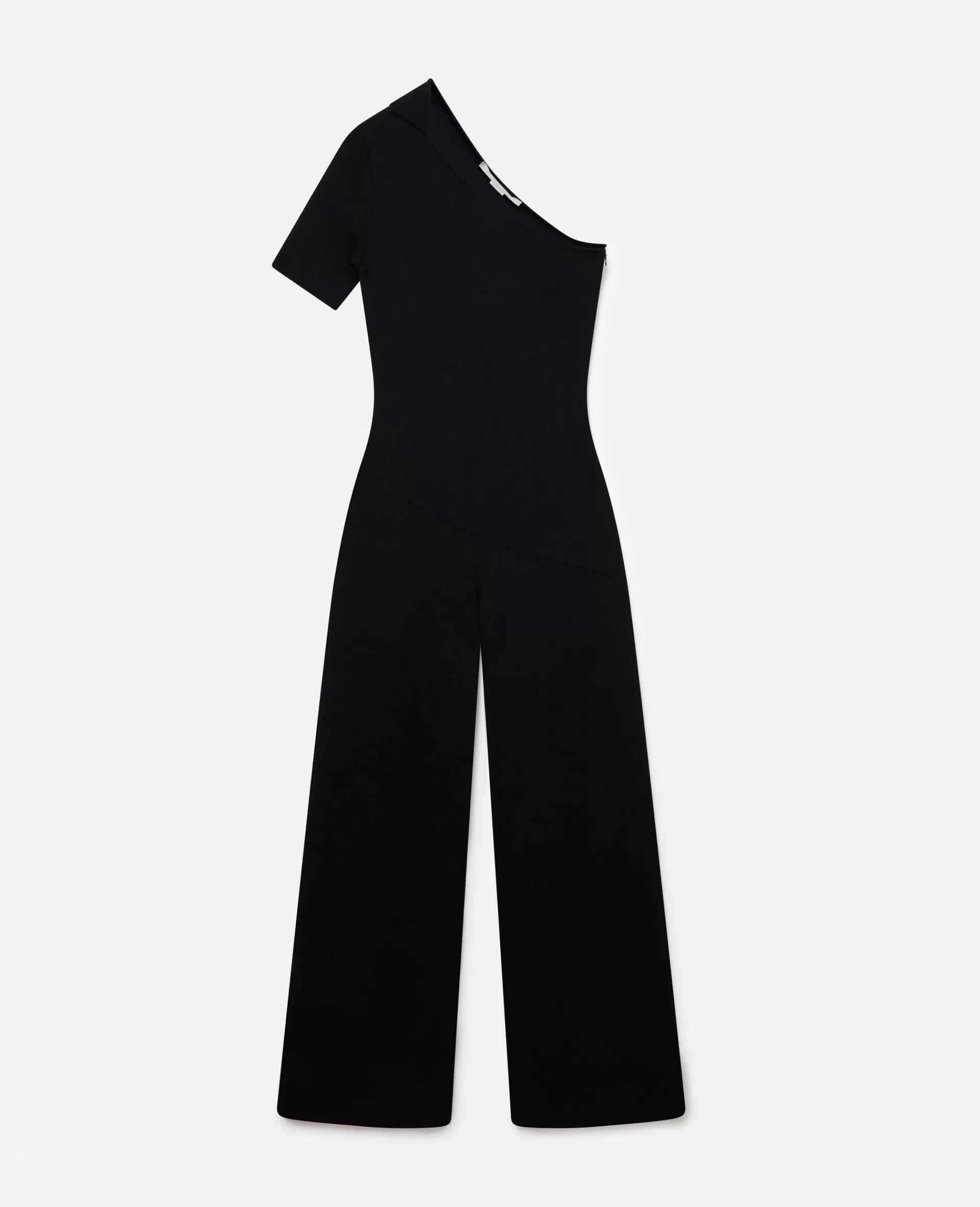 Discount Compact Knit One-Shoulder Jumpsuit Women Jumpsuits