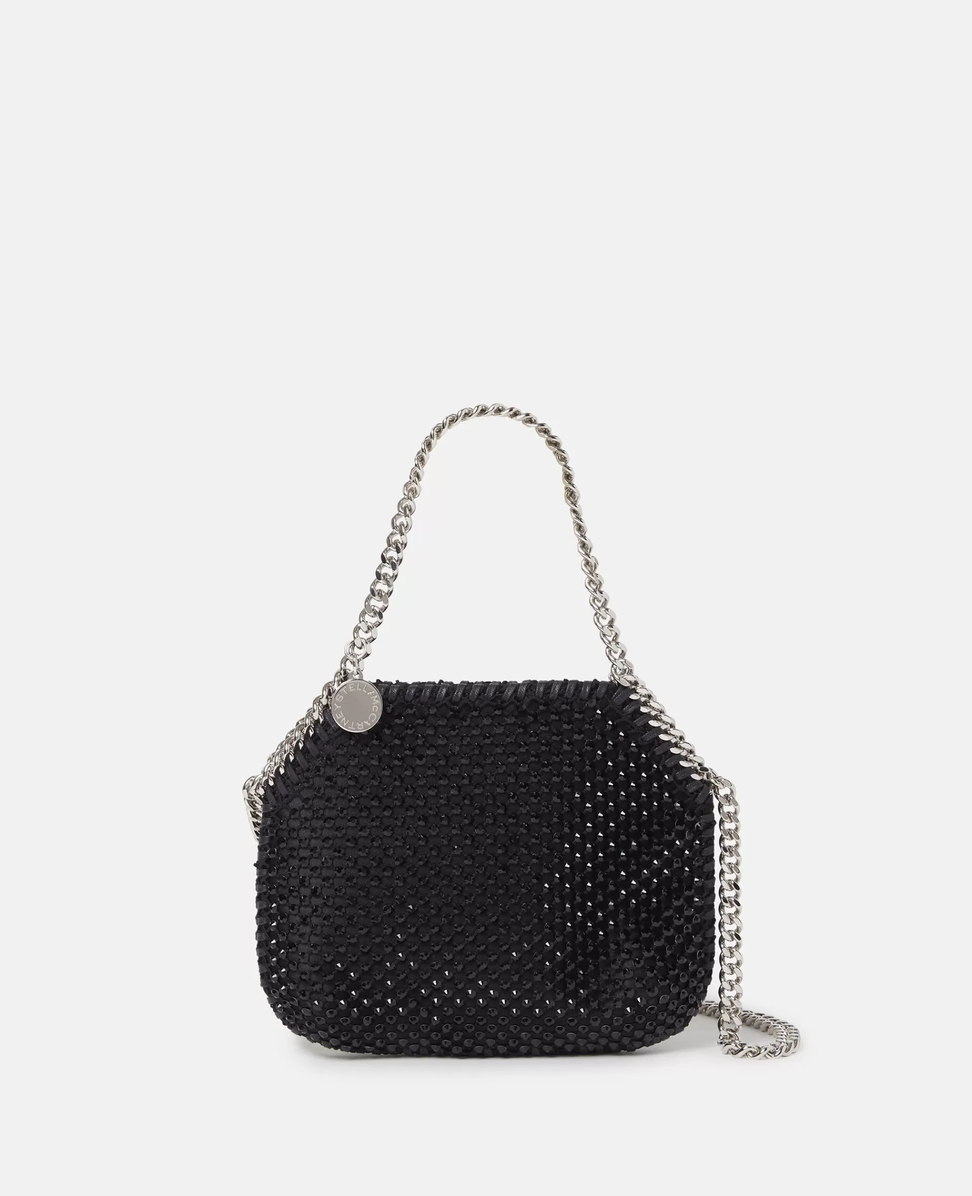 Shop Falabella Crystal Mesh Mini Tote Bag Women Iconic Falabella | The Iconic Falabella