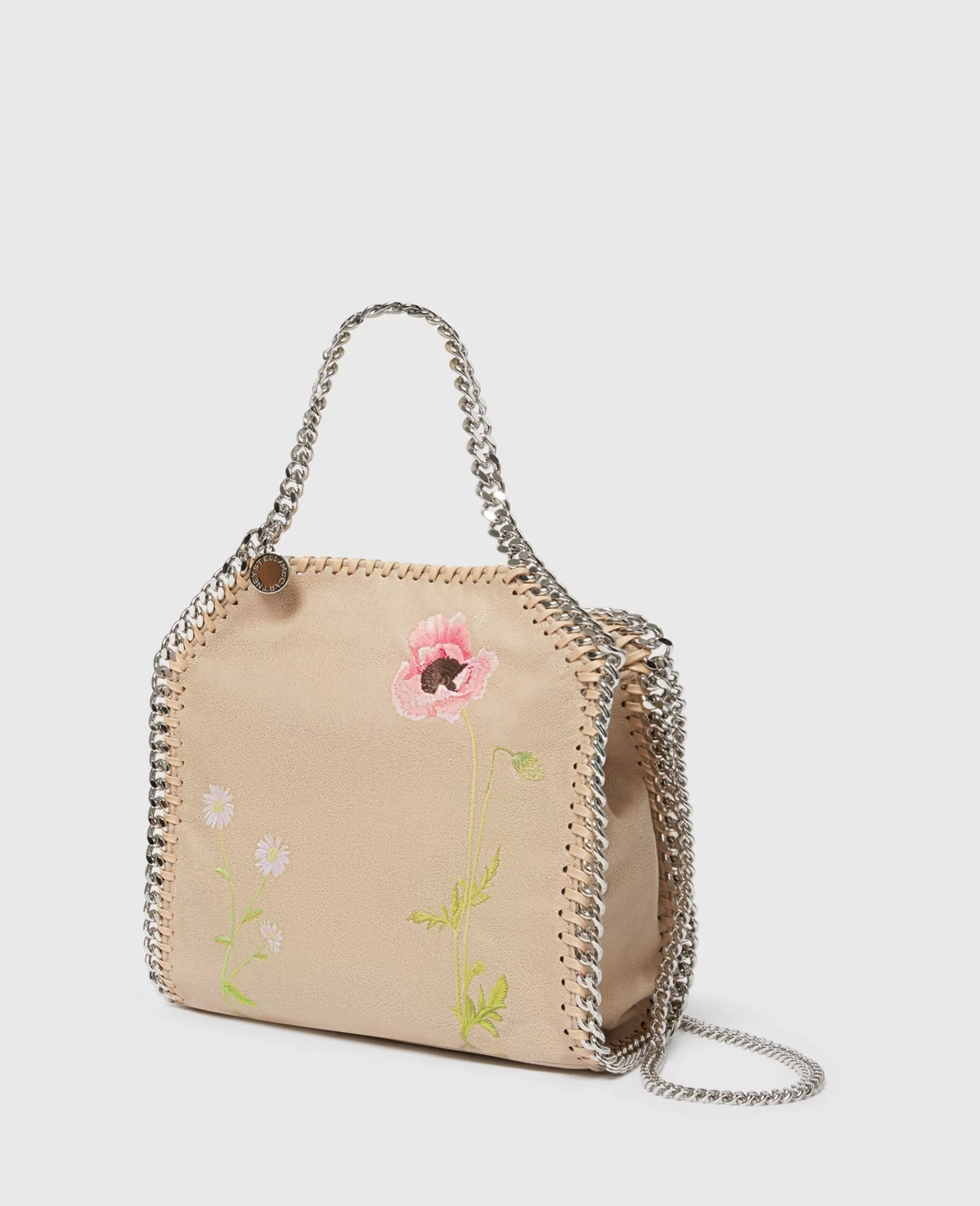 Best Falabella Floral Embroidered Mini Tote Women Crossbody Bags | Crossbody Bags