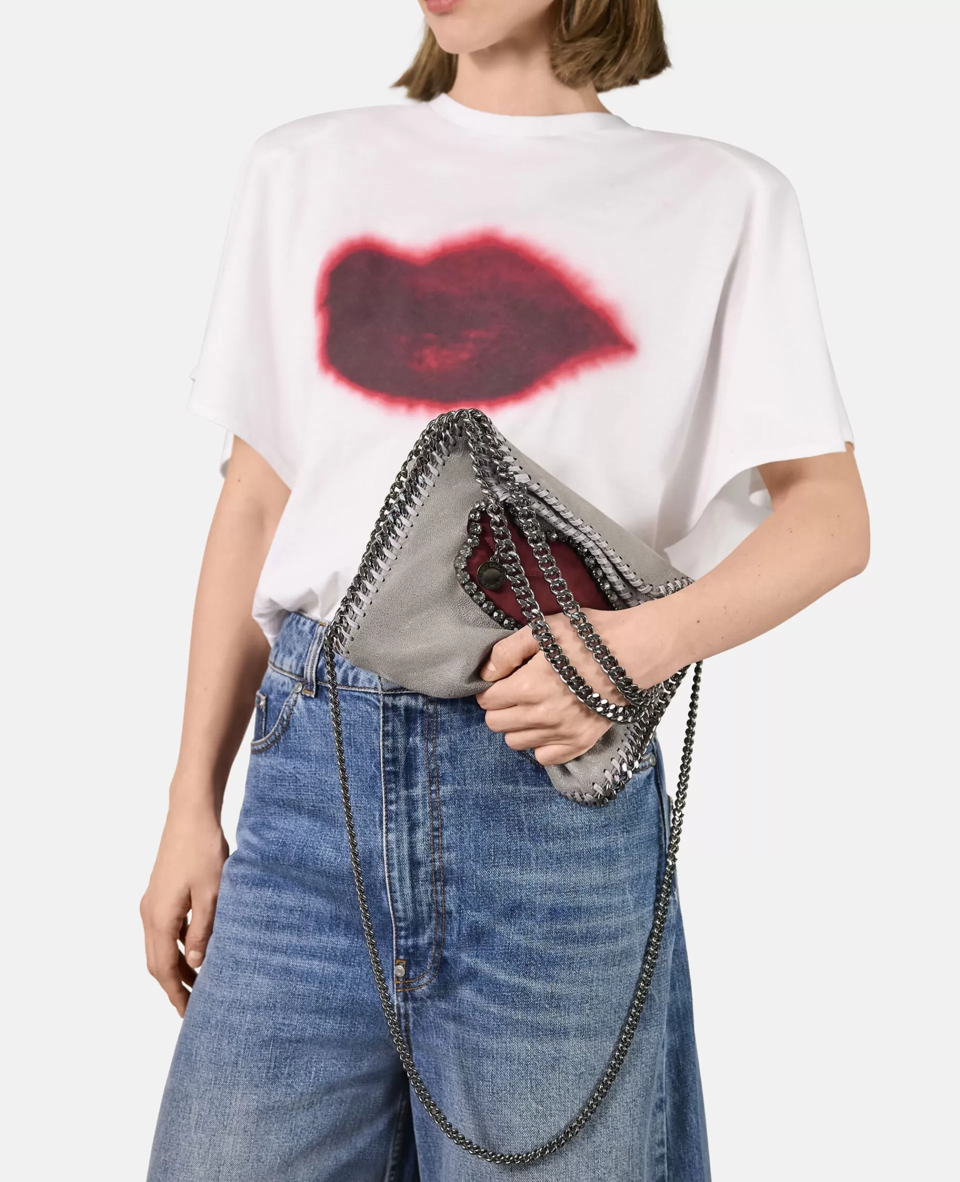 New Falabella Lips Mini Tote Bag Women Iconic Falabella | The Iconic Falabella