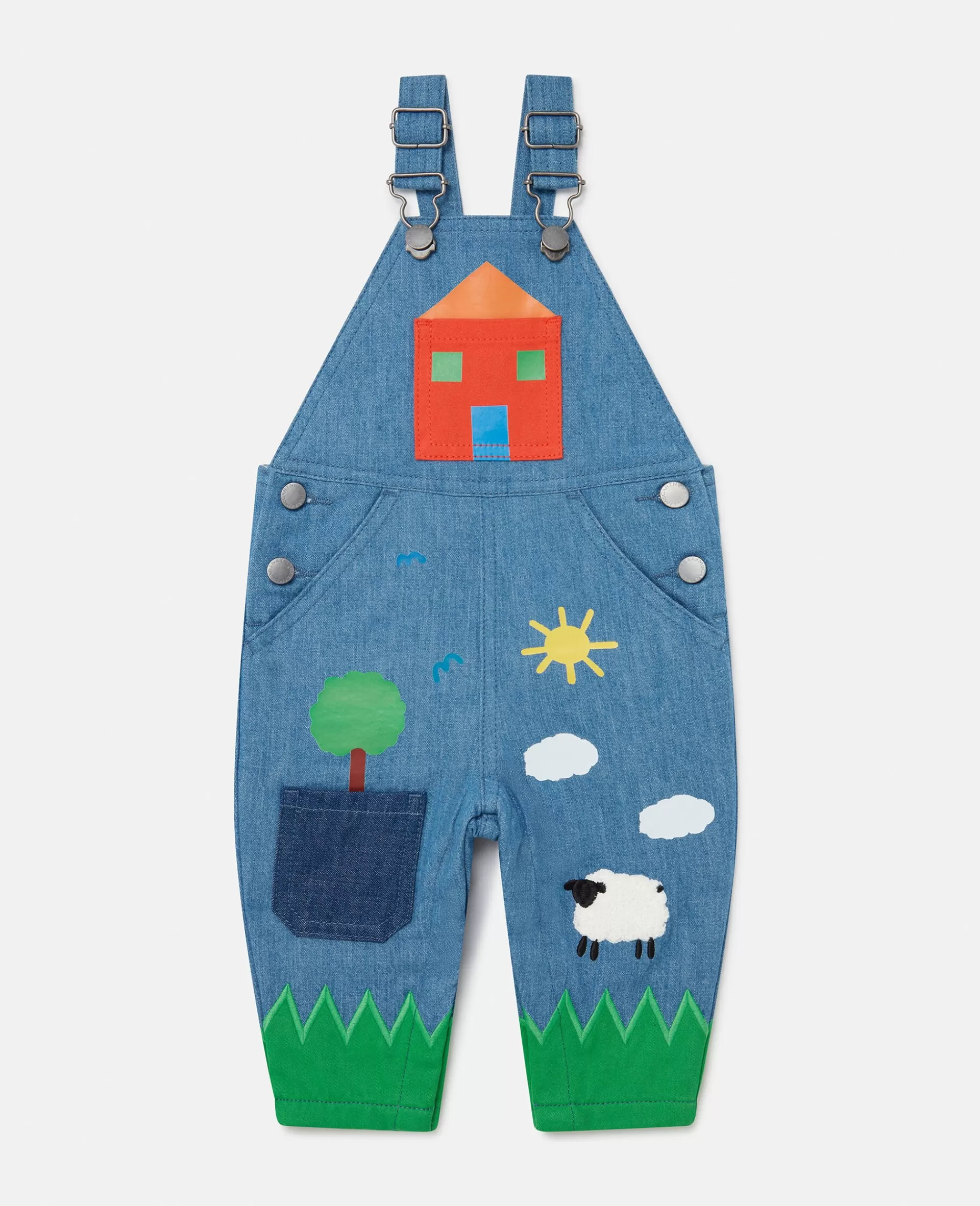 Sale Farmyard Appliqué Overalls Kids/BOY Dresses & Jumpsuits | Baby Boys