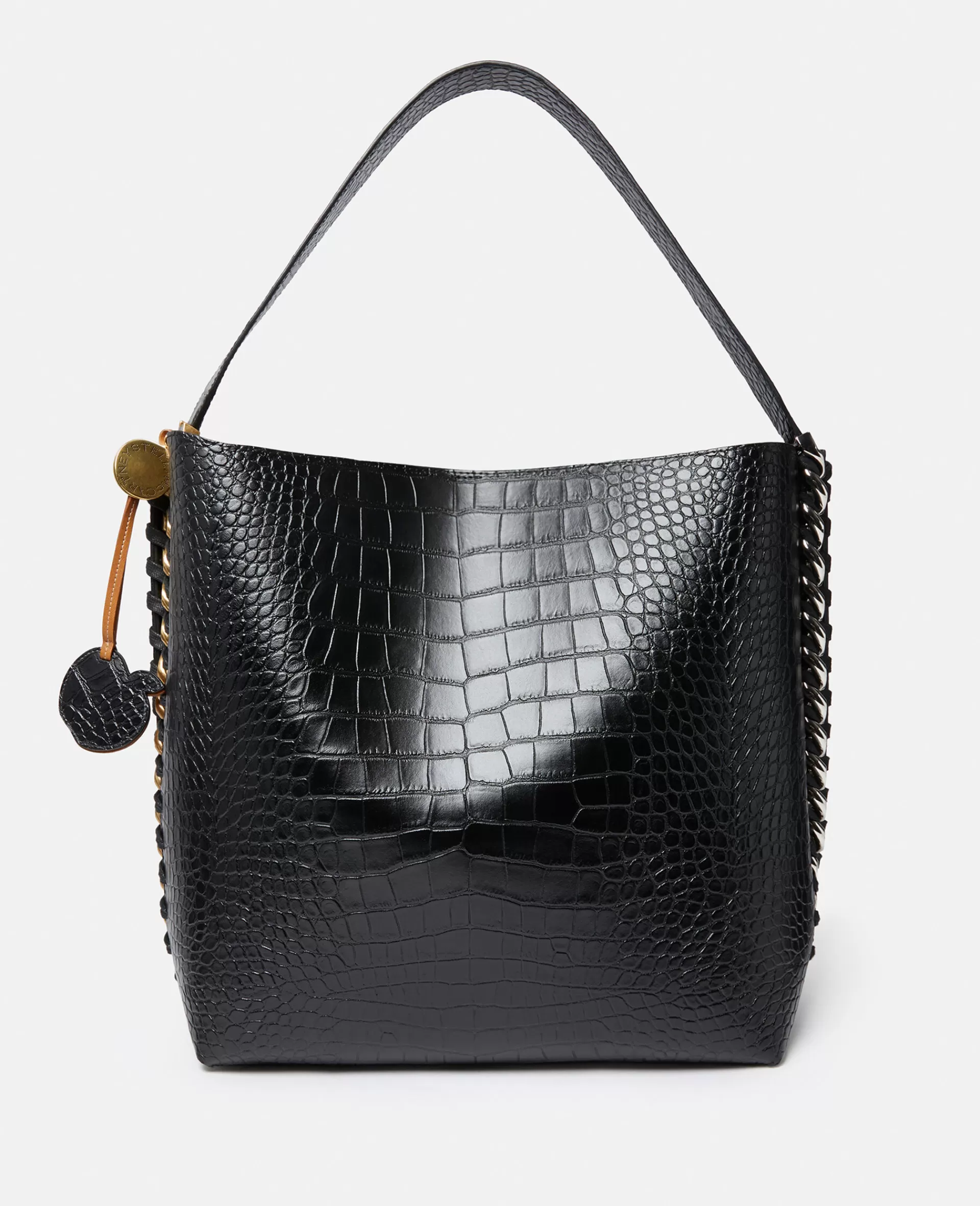 Best Frayme Croc-Effect Embossed Tote Bag Women Shoulder Bags | Stella Icons