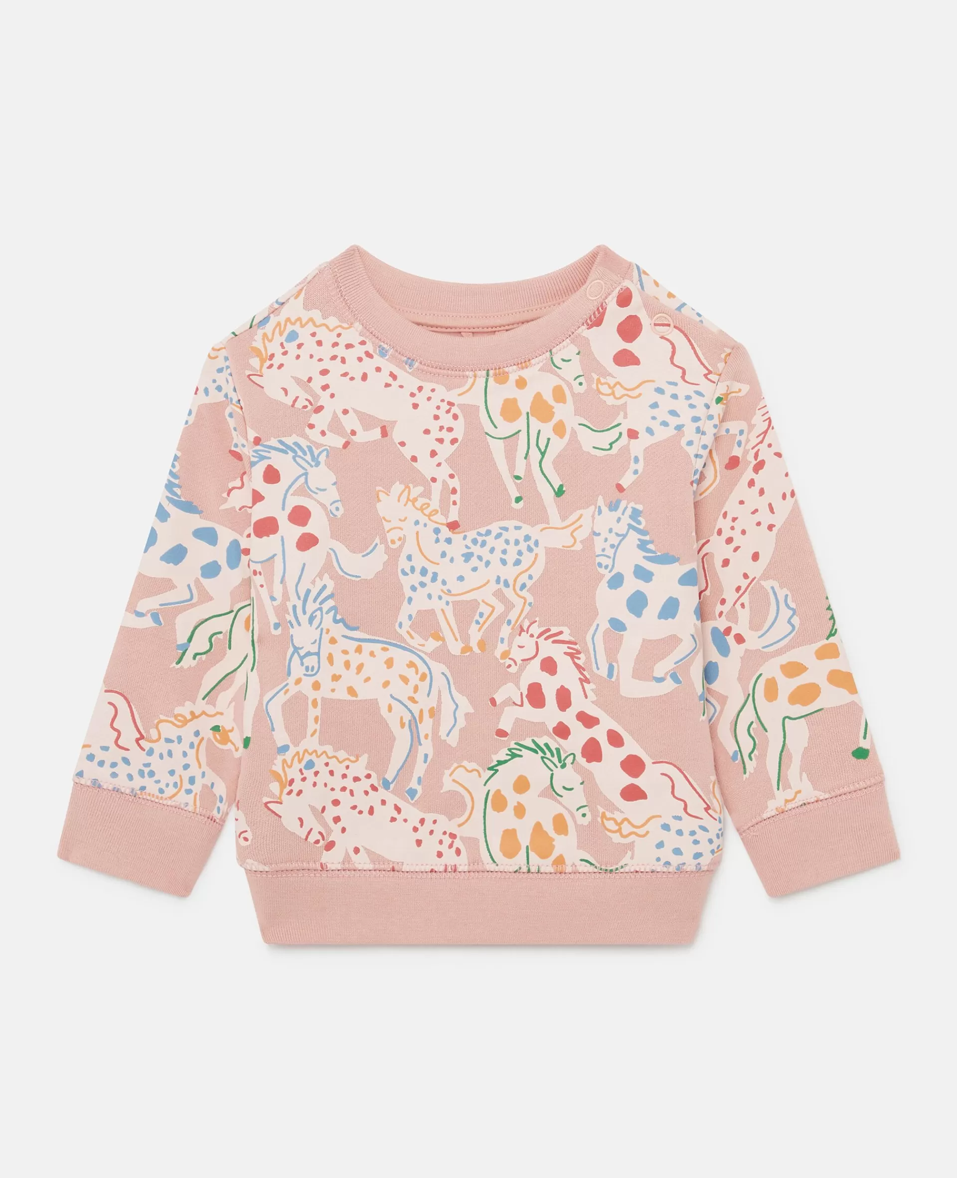 Clearance Horse Print Sweatshirt Kids Sweatshirt And T-shirts | Baby Girls