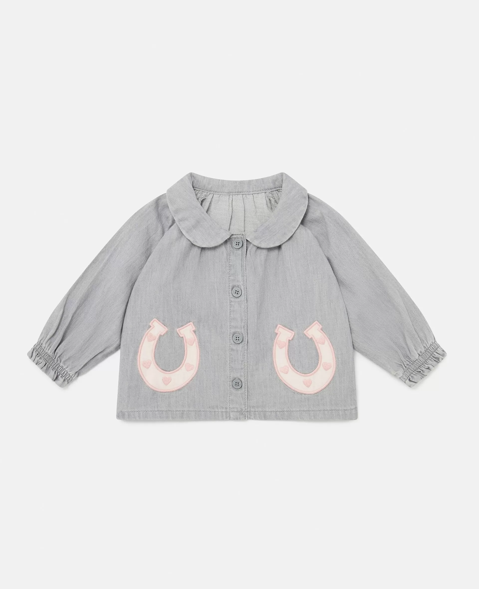 Cheap Horseshoe Appliqué Blouse Kids Sweatshirt And T-shirts | Baby Girls