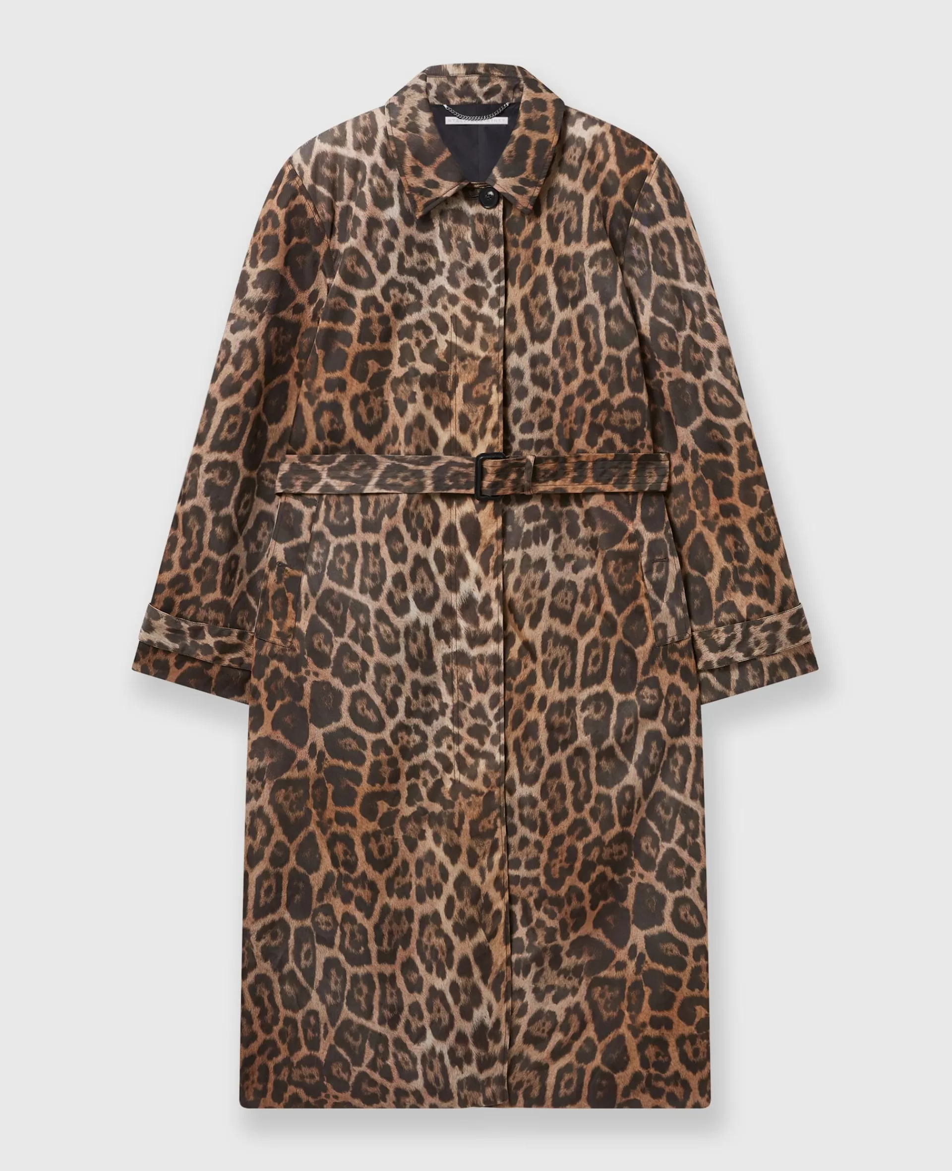 Best Leopard Belted Trench Coat Women Coats And Jackets