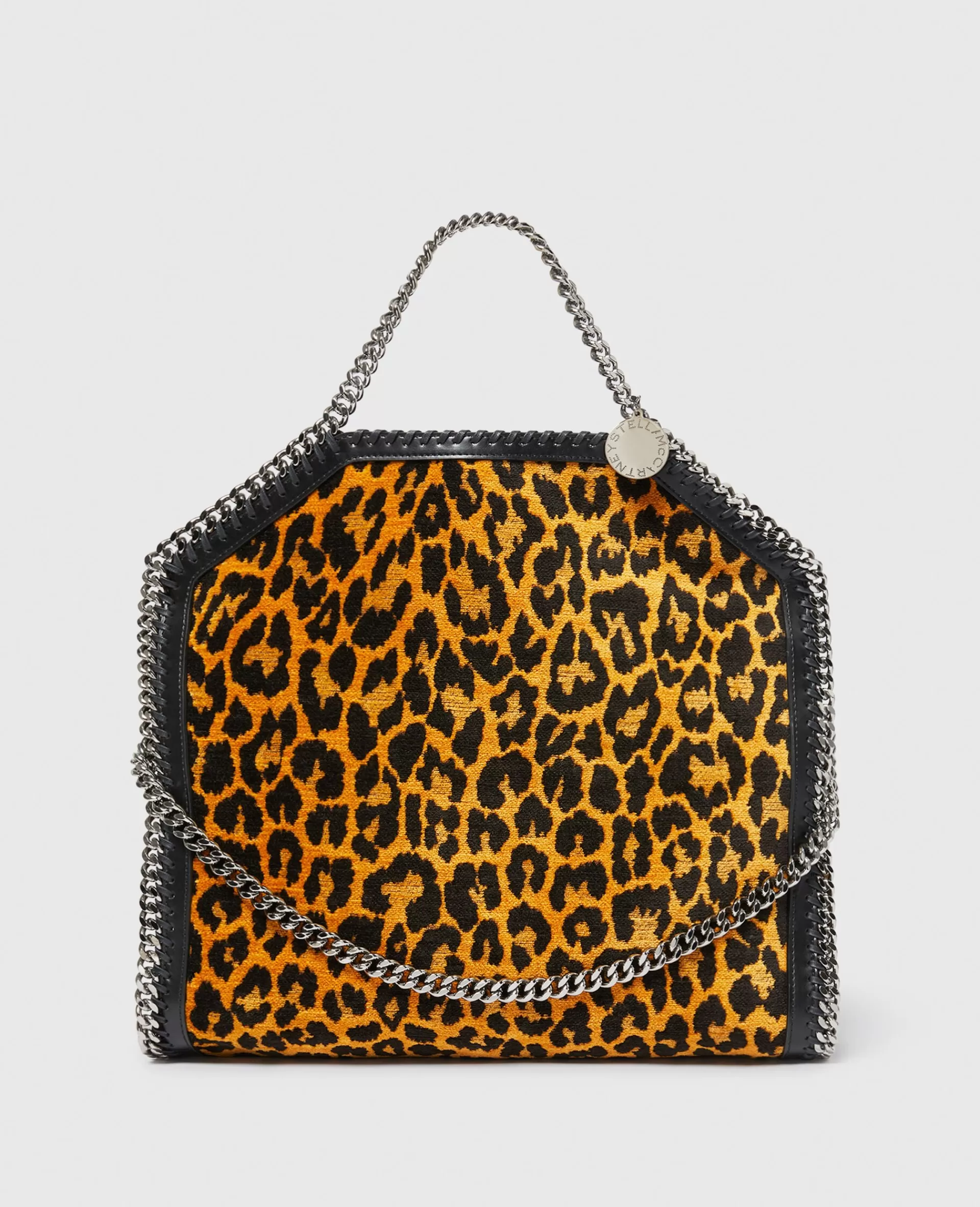 Best Leopard Falabella Fold-Over Tote Bag Women Iconic Falabella | The Iconic Falabella