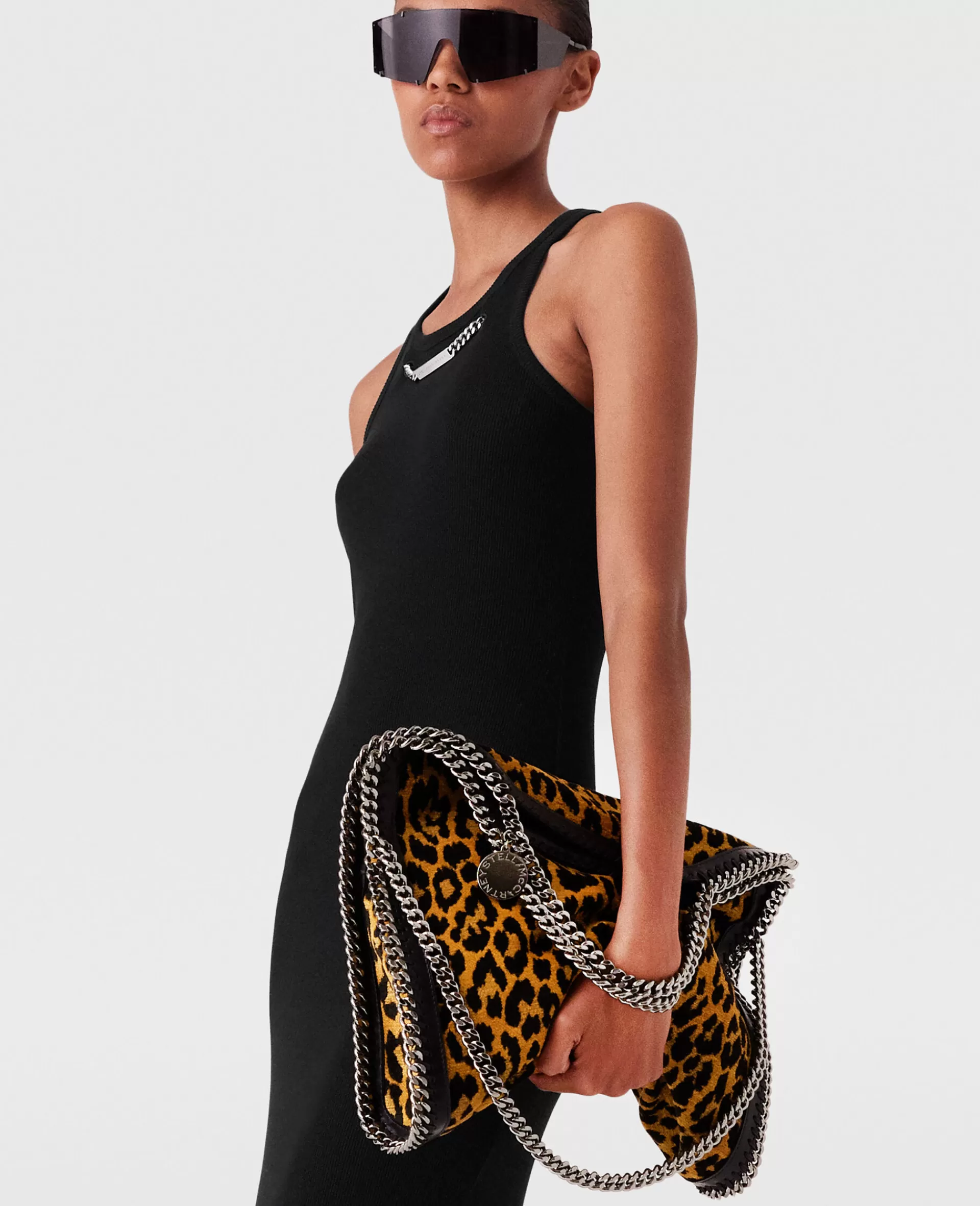 Best Leopard Falabella Fold-Over Tote Bag Women Iconic Falabella | The Iconic Falabella