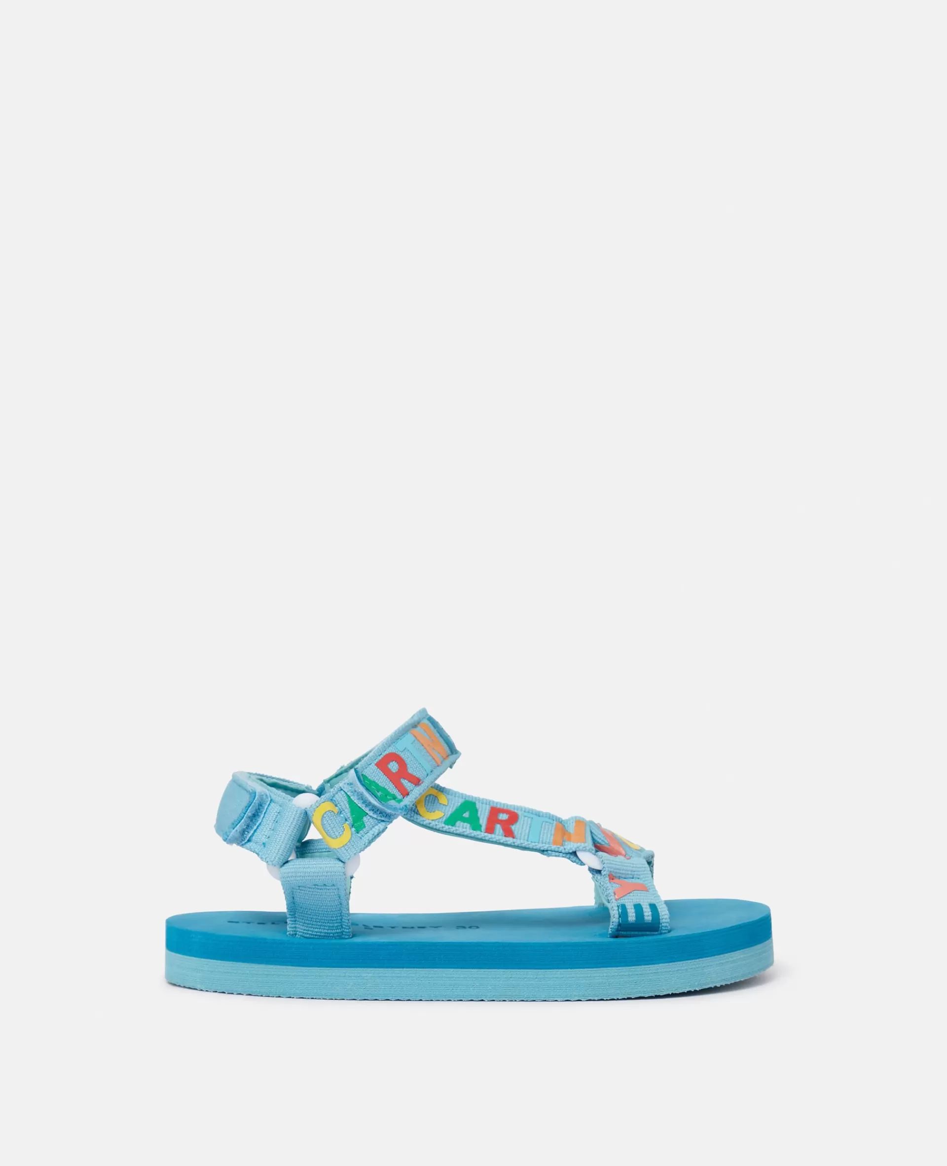 Store Logo Tape Sandals Kids/BOY Shoes And Accessories