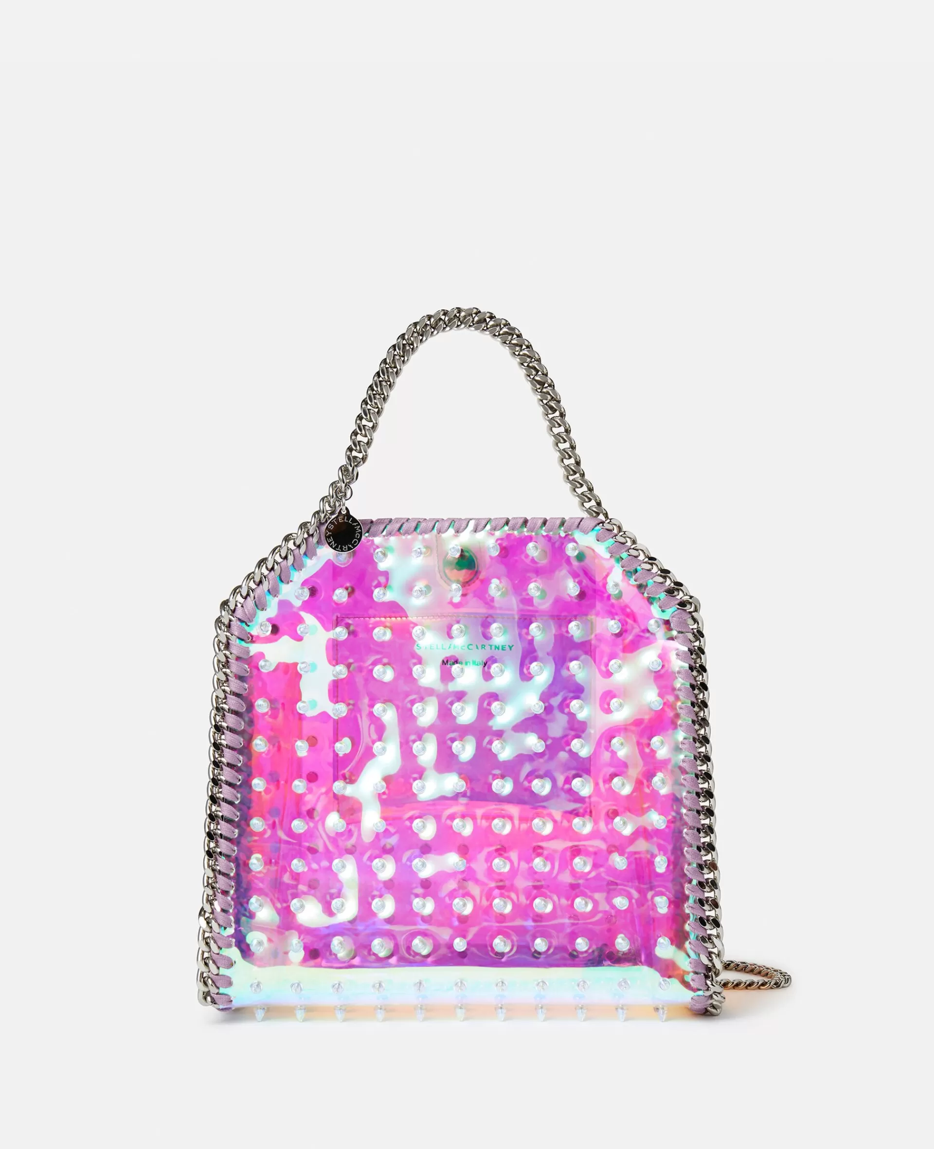 Online Online Exclusive Falabella Mini Holographic Spike Tote Women Iconic Falabella | The Iconic Falabella