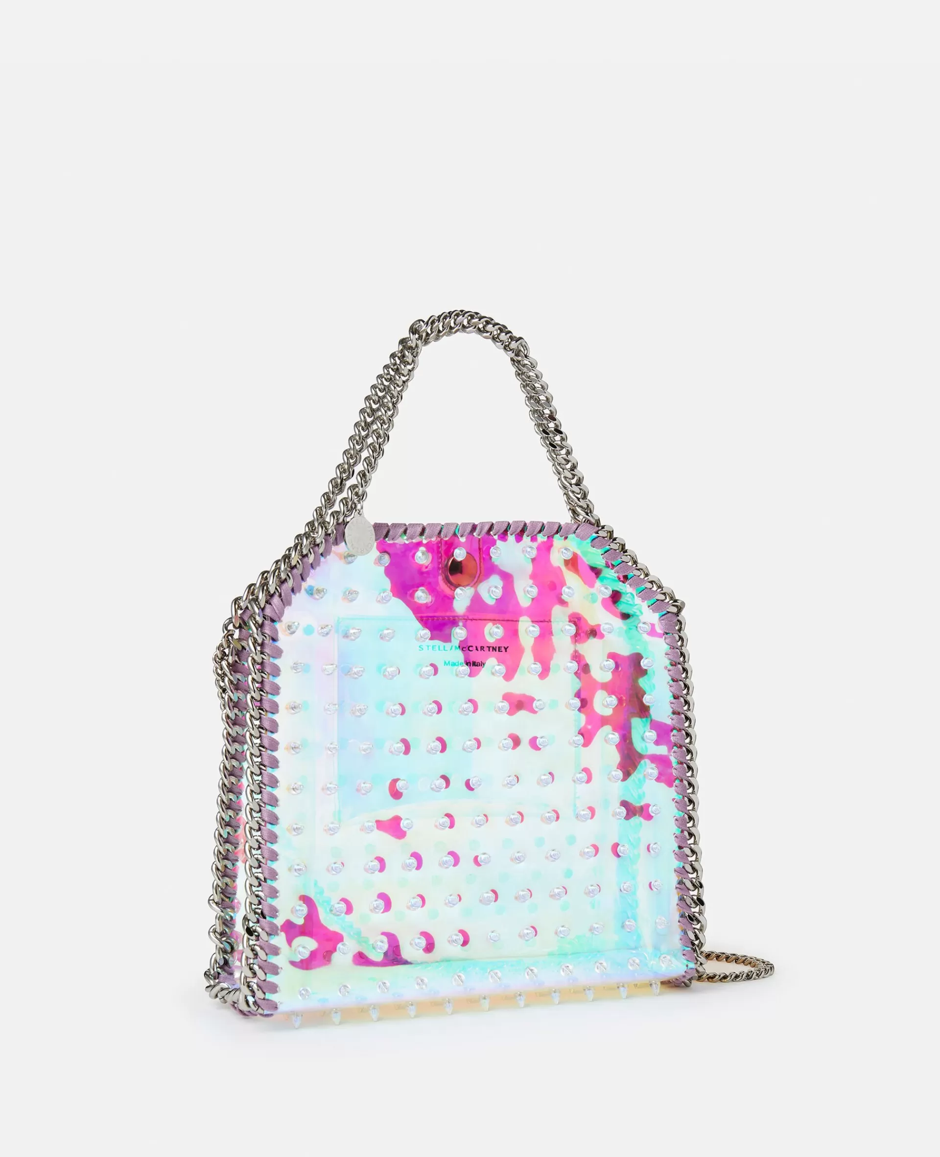 Online Online Exclusive Falabella Mini Holographic Spike Tote Women Iconic Falabella | The Iconic Falabella