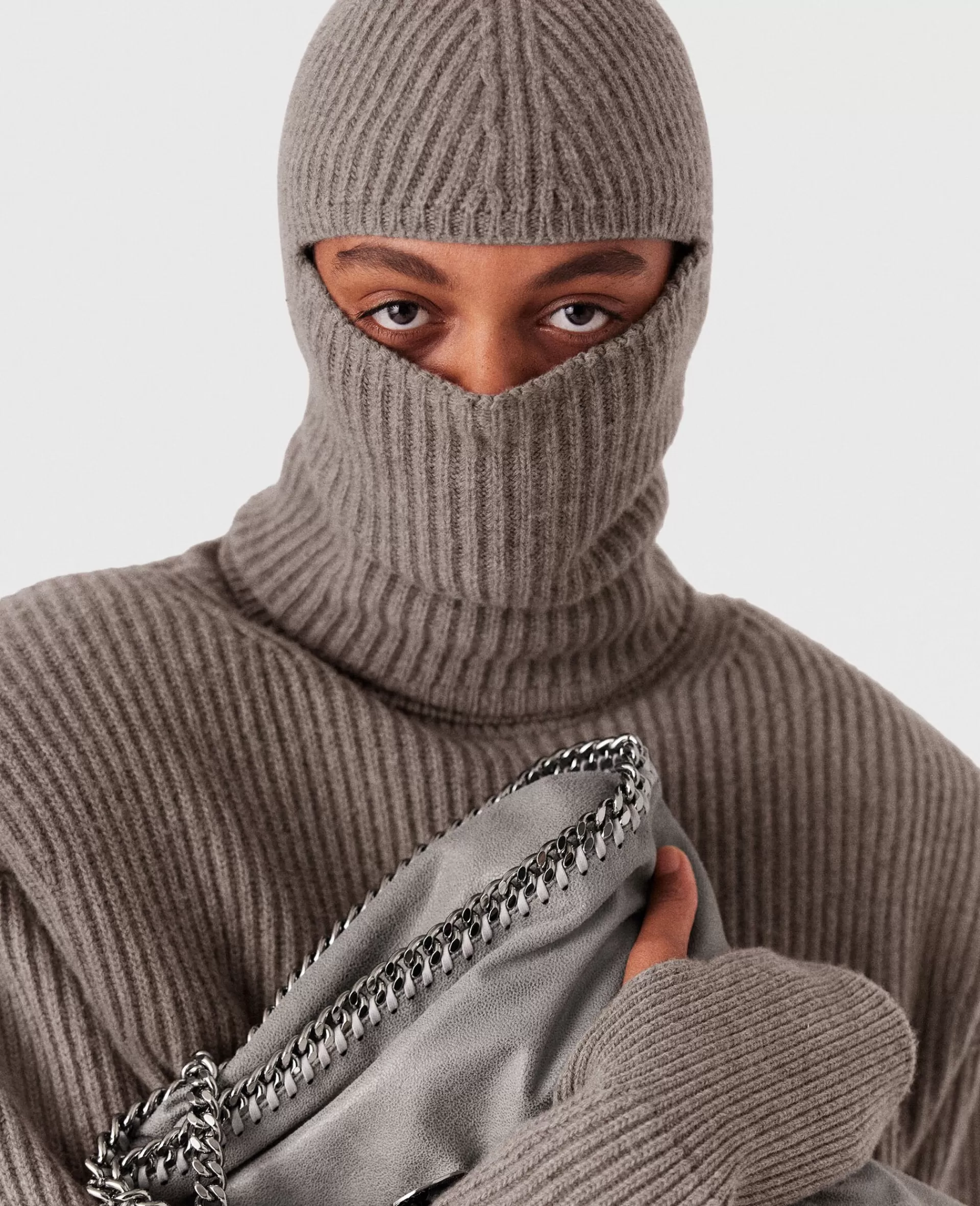 Best Ribbed Balaclava Women Hats And Scarves | Knitwear