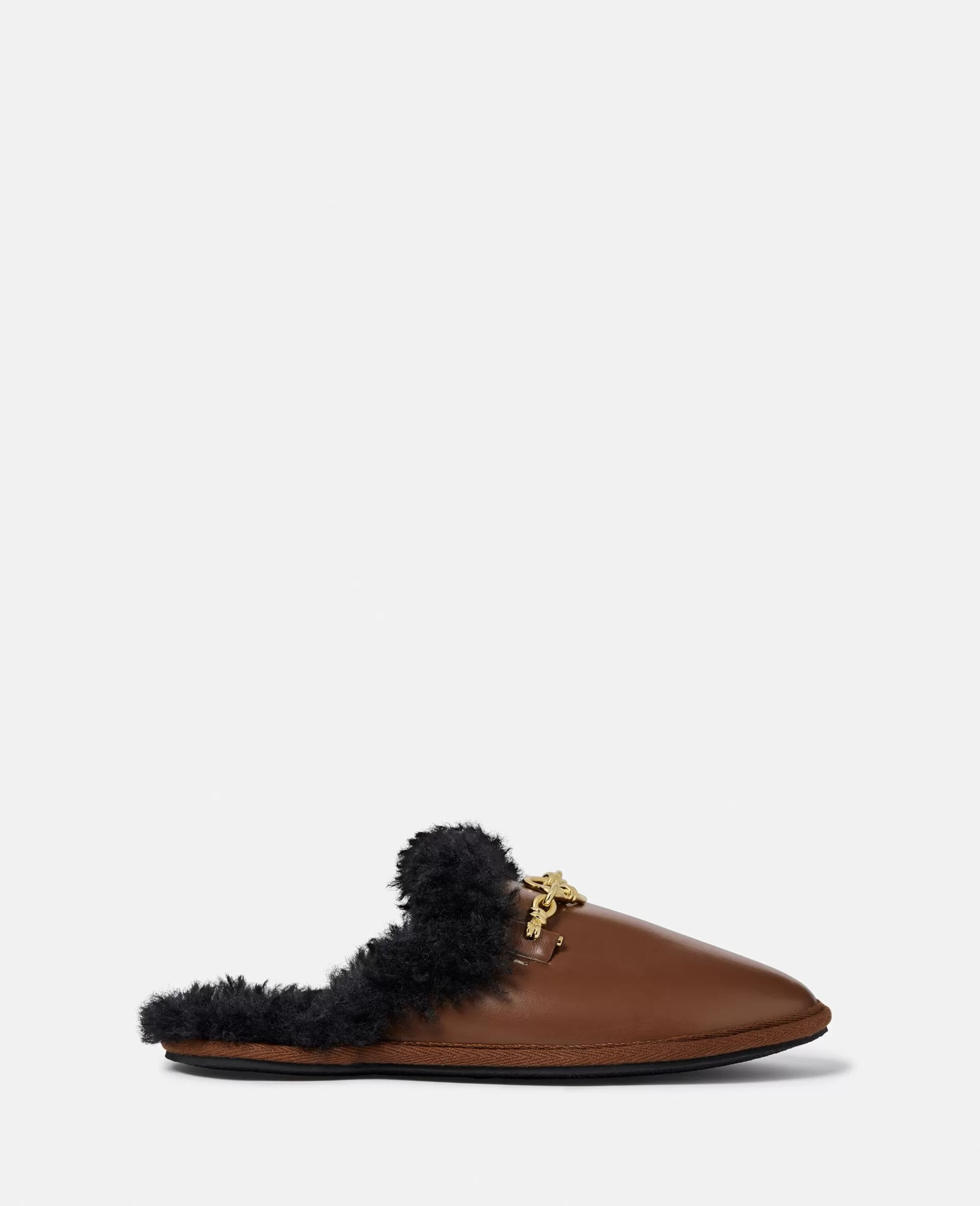 Outlet Ryder Backless Vegan Plush Teddy-Lined Loafers Women Flats | Flats