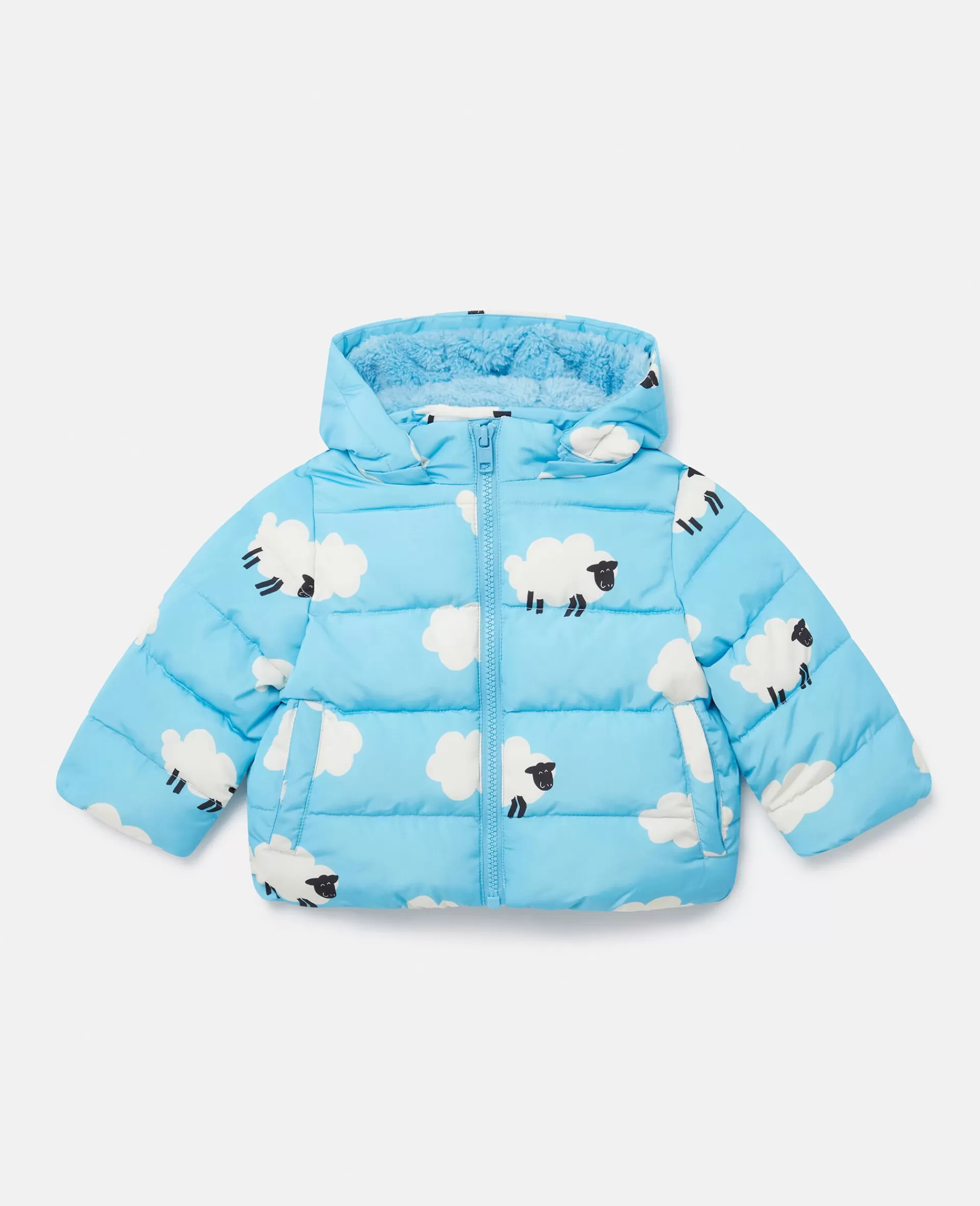 Fashion Sheep Pattern Hooded Puffer Coat Kids/BOY Outerwear | Baby Boys