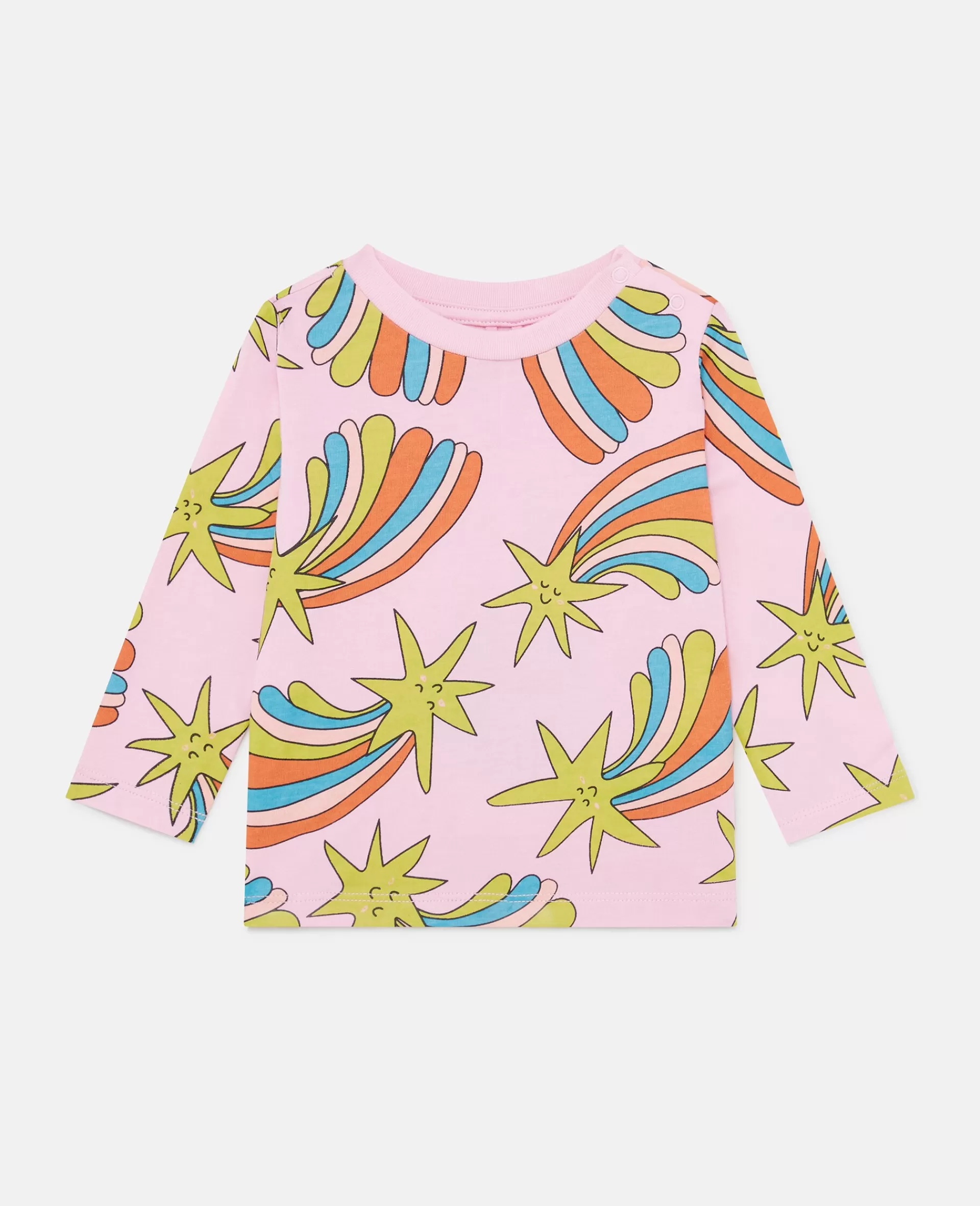 Best Sale Shooting Stars Long-Sleeved T-Shirt Kids Sweatshirt And T-shirts | Baby Girls