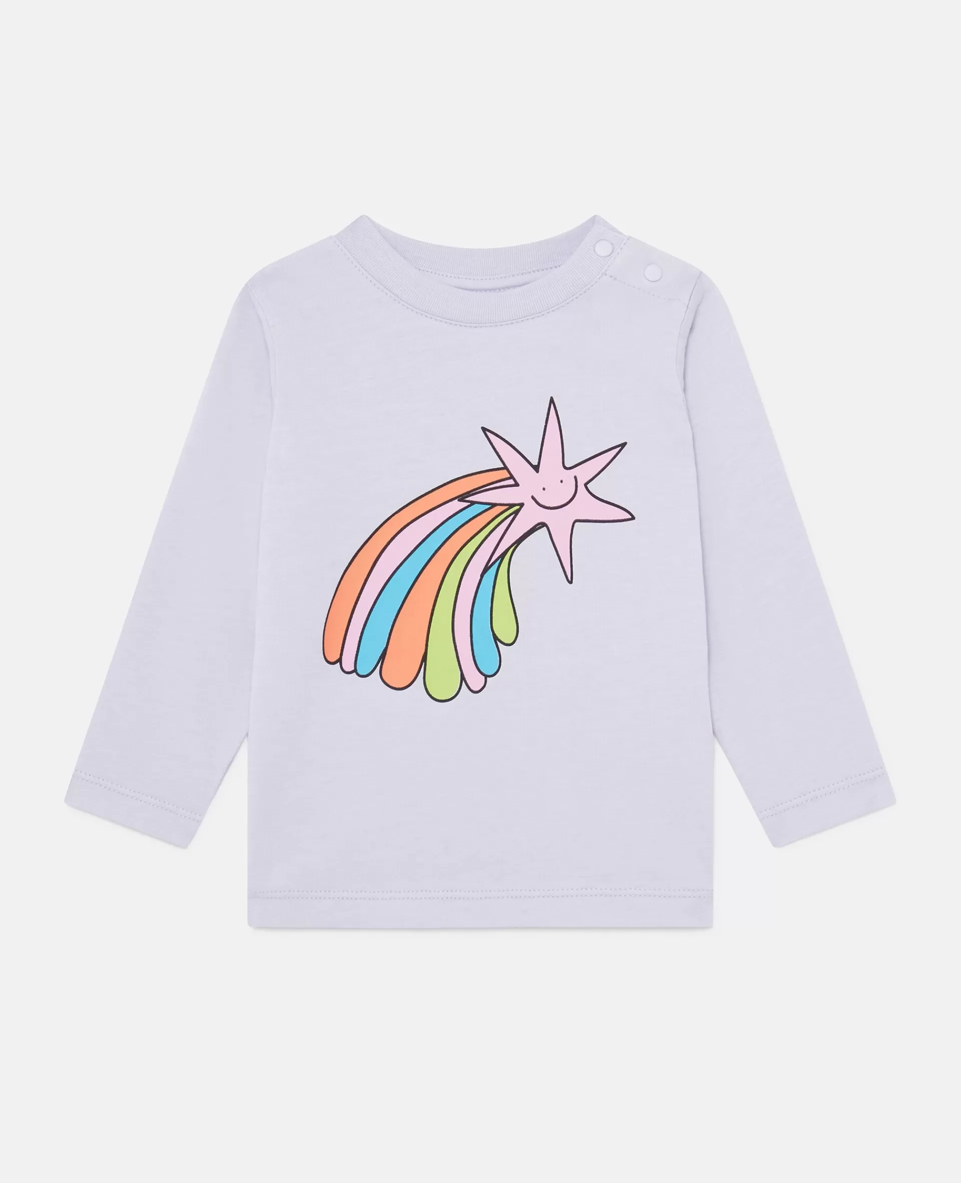 Fashion Shooting Stars Long-Sleeved T-Shirt Kids Sweatshirt And T-shirts | Baby Girls