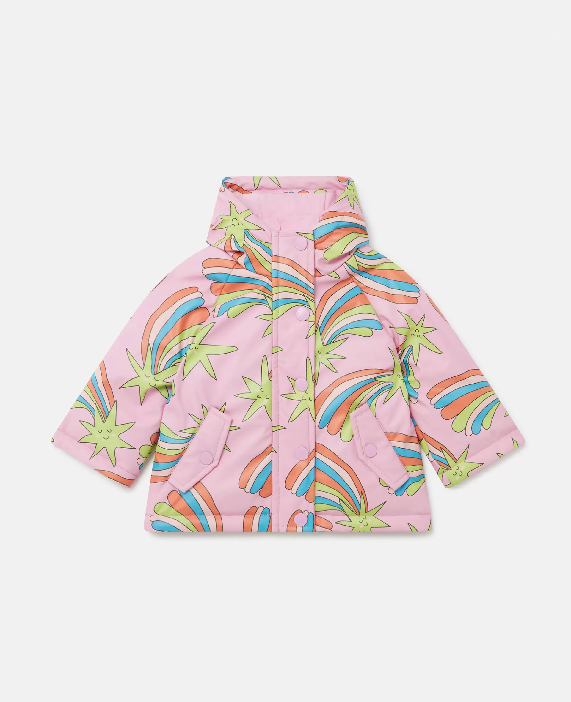 Discount Shooting Stars Raincoat Kids Outerwear | Baby Girls