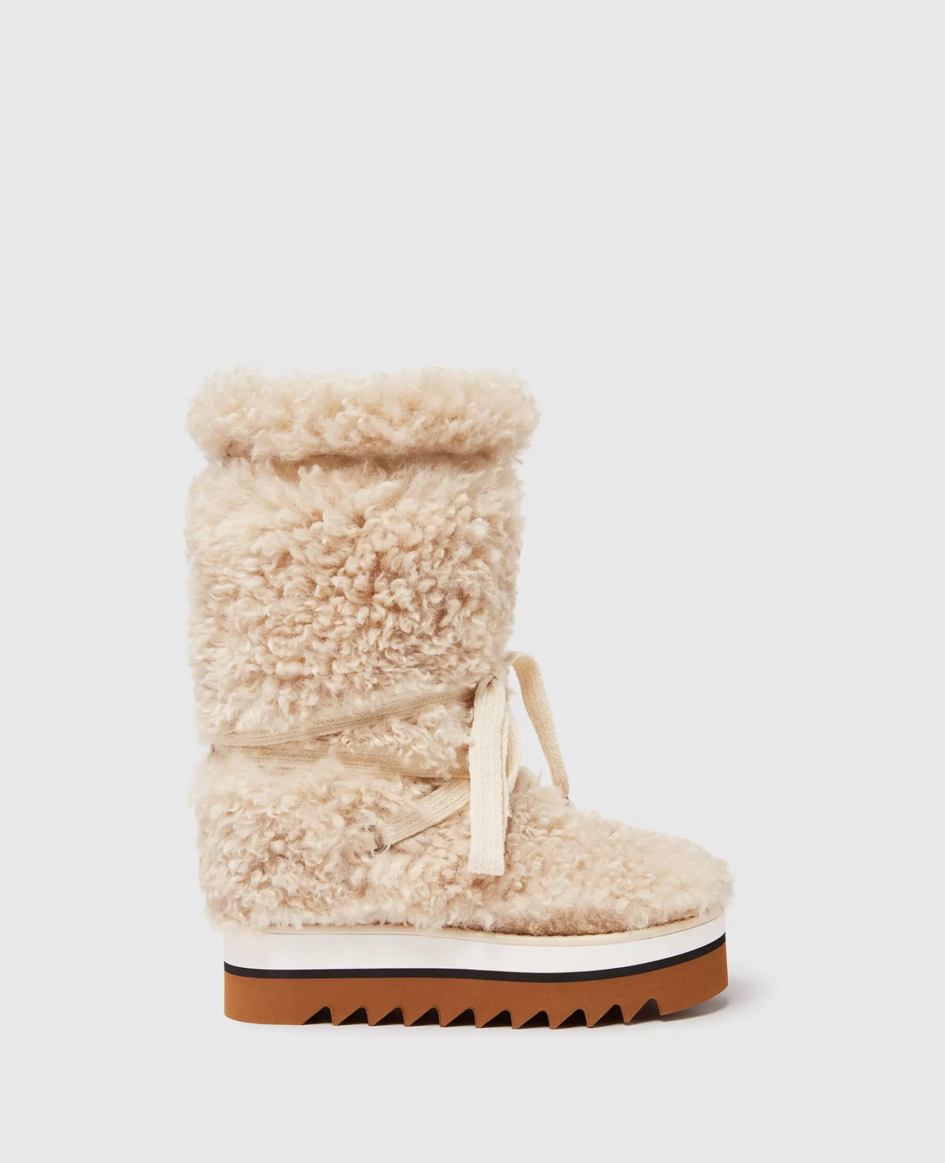 Online Sneak-Elyse Plush Teddy Snow Boots Women Boots | Boots