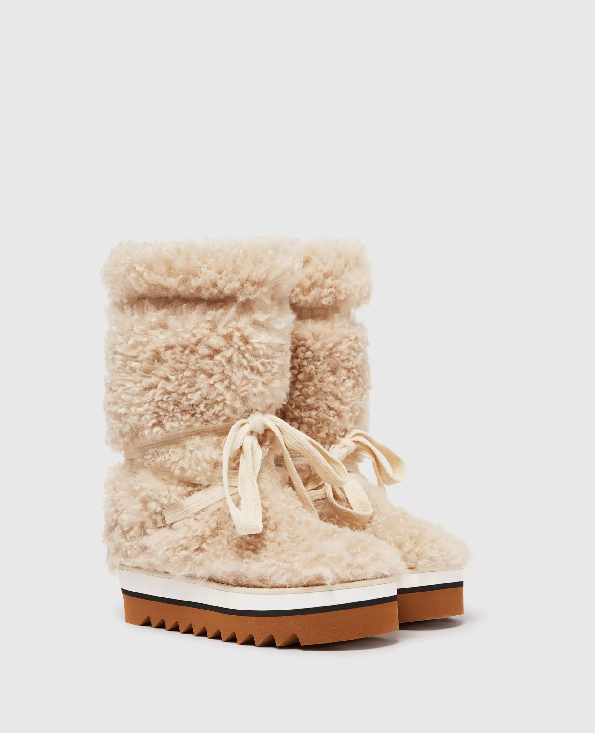 Online Sneak-Elyse Plush Teddy Snow Boots Women Boots | Boots