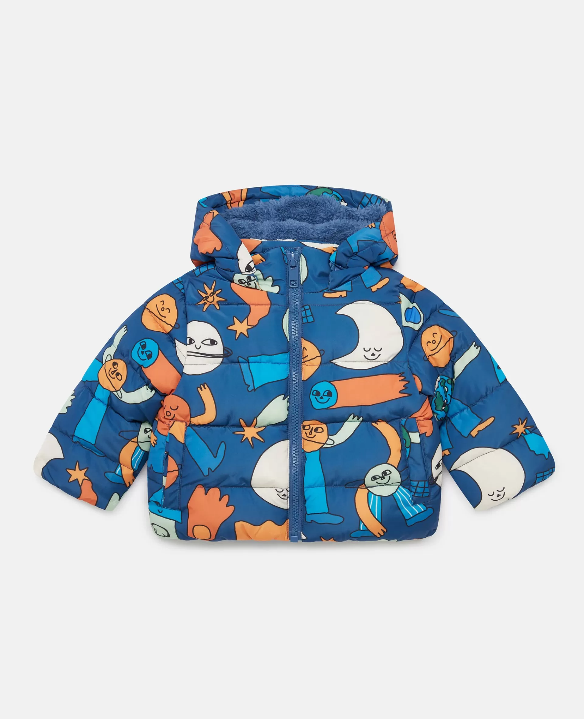 Shop Space Print Puffer Coat Kids/BOY Outerwear | Baby Boys