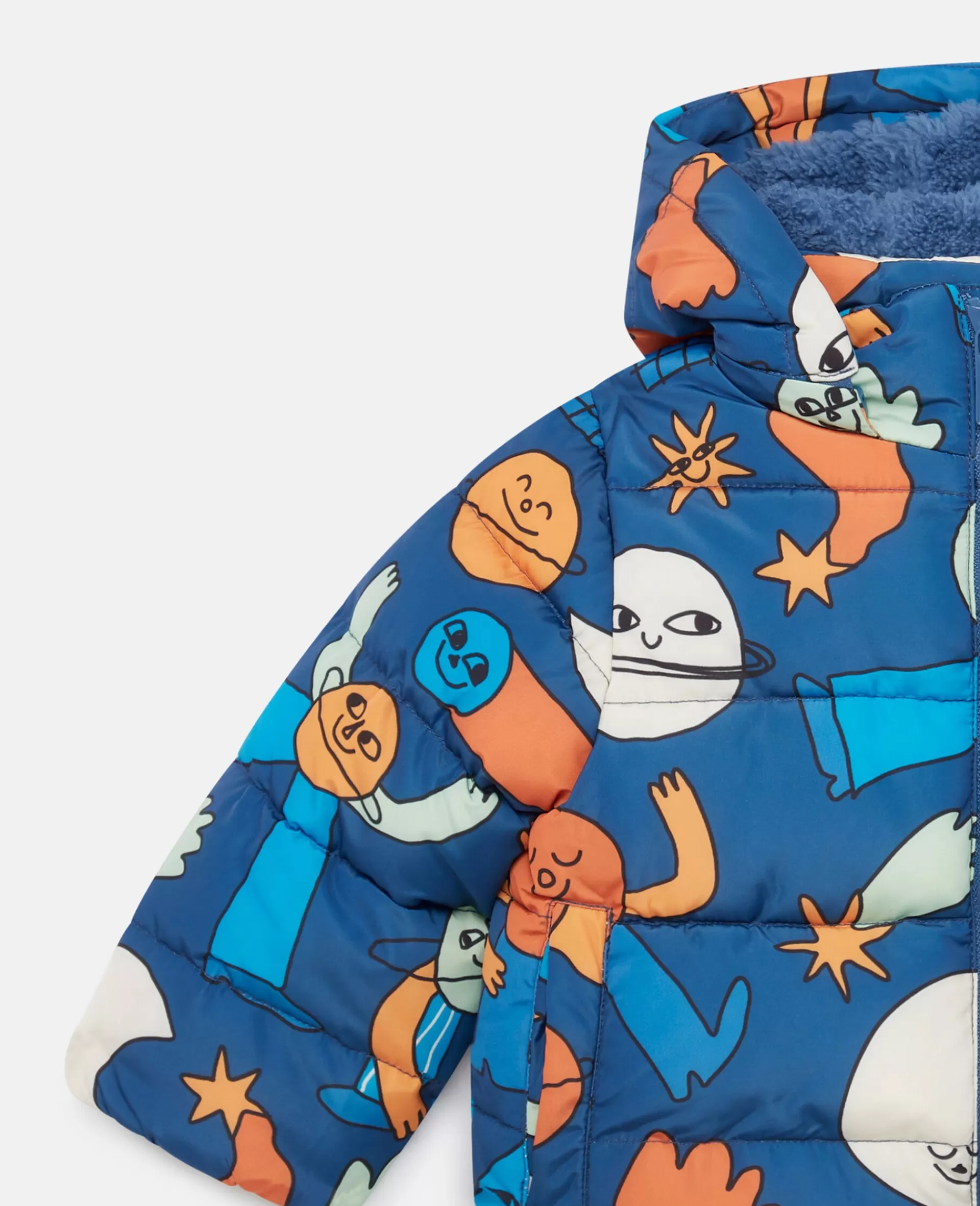 Shop Space Print Puffer Coat Kids/BOY Outerwear | Baby Boys