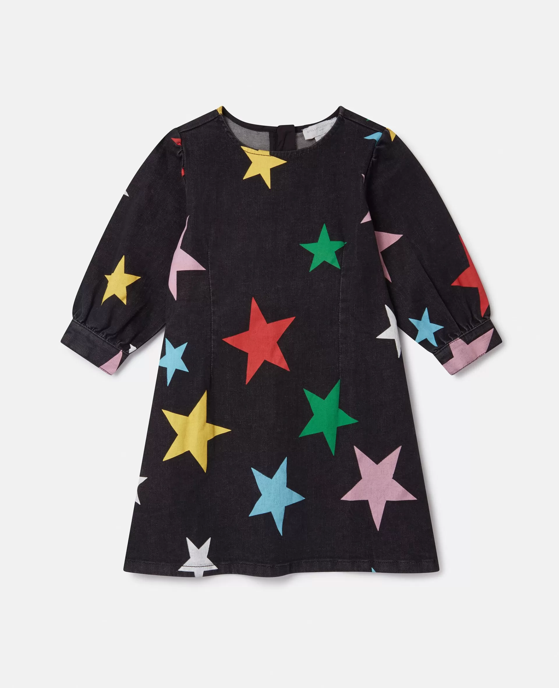 Best Star Pattern Denim Dress Kids Dresses & Jumpsuits