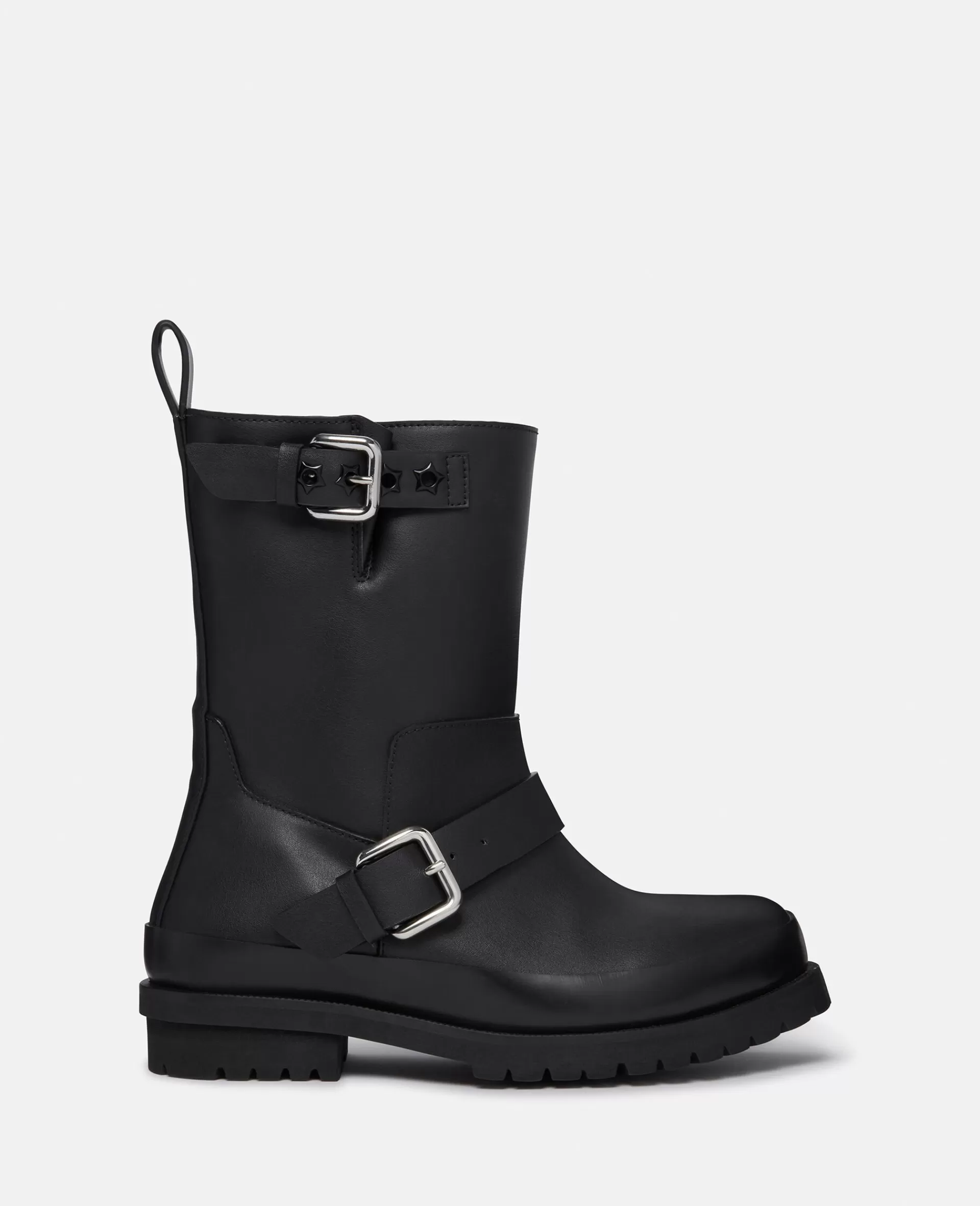 Discount Trace Buckle-Strap Biker Boots Women Boots | Boots