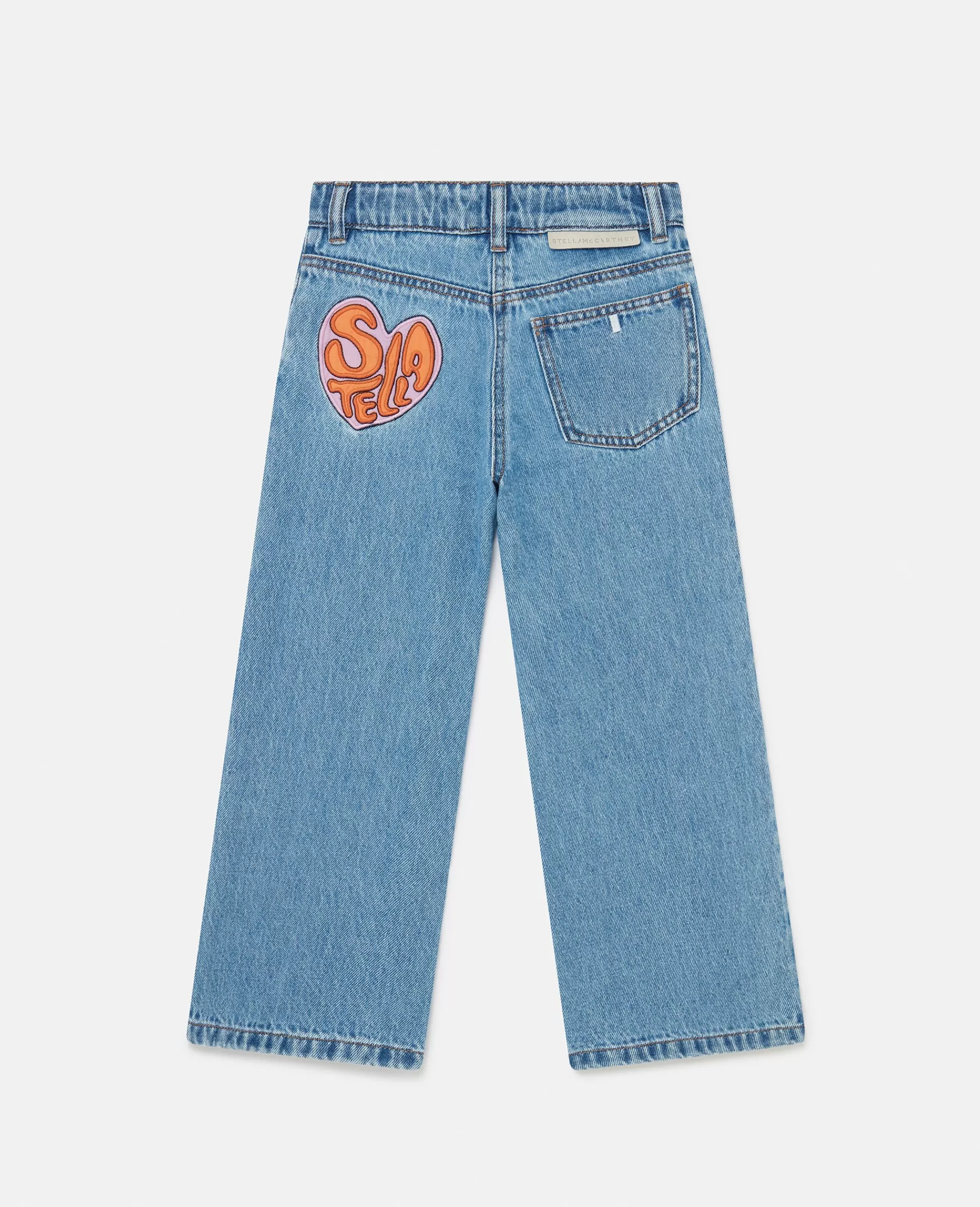 Clearance Vintage Wash Straight-Leg Denim Jeans Kids Pants & Shorts