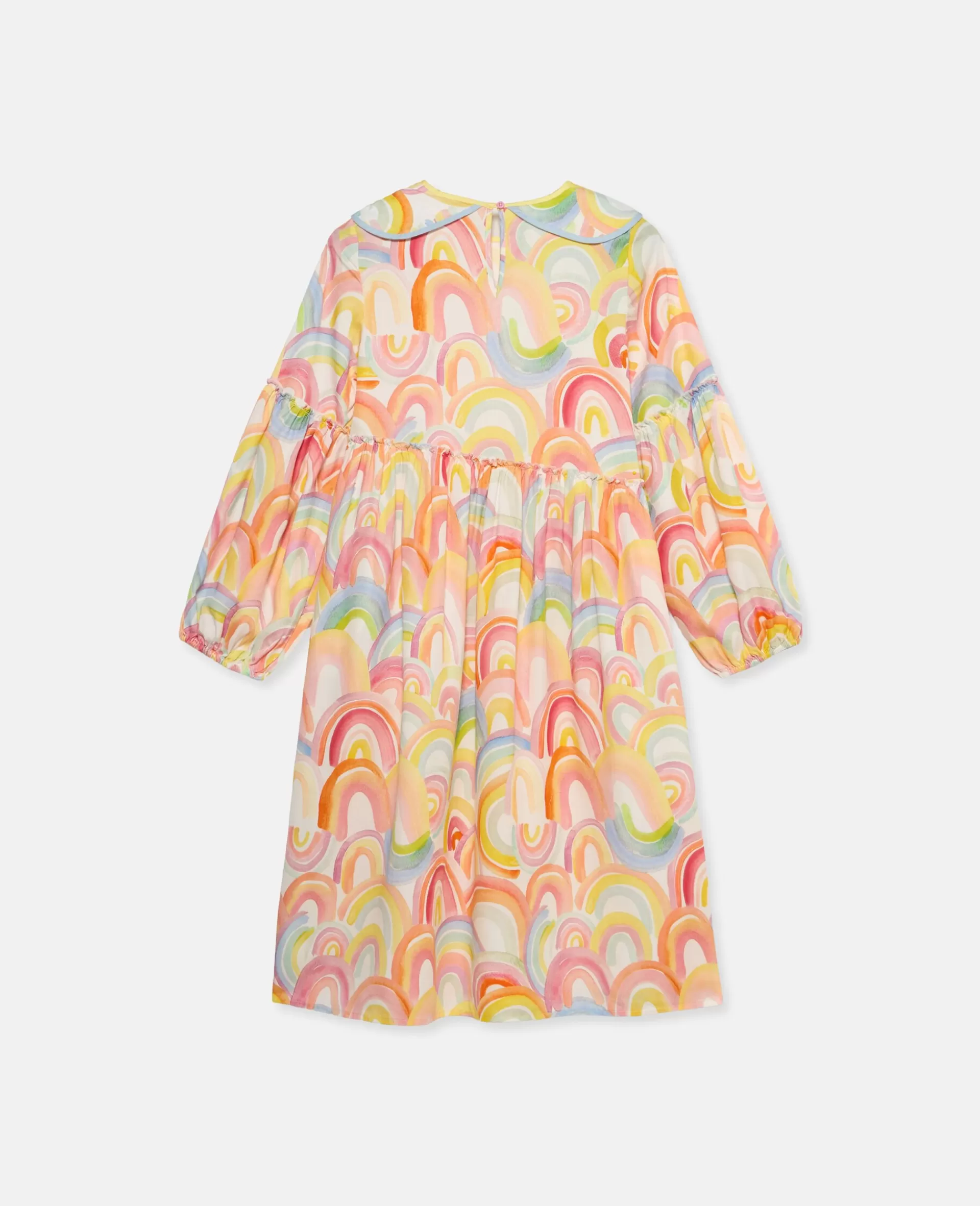 Flash Sale Watercolour Rainbow Print Skater Dress Kids Dresses & Jumpsuits